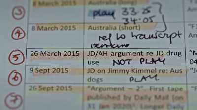So you have a document
that is timed and dated. - Johnny vs Amber
