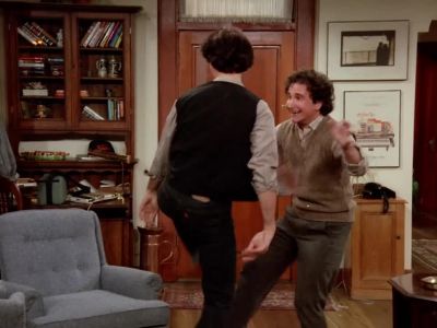 So we have to do the Dance of Joy - Perfect Strangers