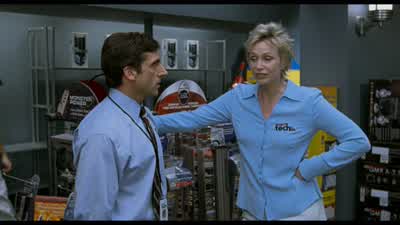 So have you ever worked with electronics beforeNo NoBut I have electronics in my homePerfect That's the job pretty much You're very well qualified - The 40 Year Old Virgin