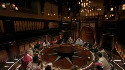 So, we have six votes for Kyle
and four votes for Kate. - The Traitors