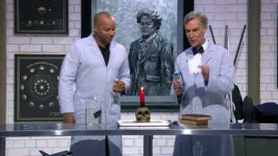 So, we have wrapped
the same piece of paper-- - Bill Nye Saves the World