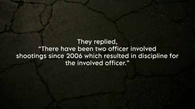 So having an officer
being held accountable. - Killing County