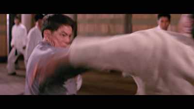 So, he was allowed to develop a script - Iron Fists and Kung Fu Kicks