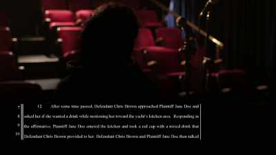 So, he had handed me a drink, - Chris Brown: A History of Violence