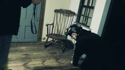 So if he stepped
right around here - The Harrisville Haunting: The Real Conjuring House