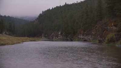 So they headed in further,
following the river - Yellowstone: One-Fifty