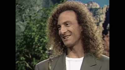 So you heard it
just a minute ago, - Listening to Kenny G