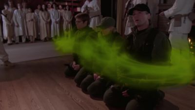 So help me, if I wake up
and I'm singing soprano... - Stargate SG-1