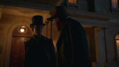 So, here we are, a team again.
Father and son. - The Artful Dodger