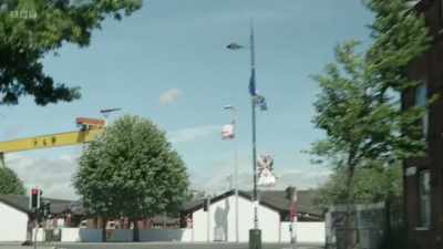 So here we are at the back.
This is Bryson Street, - Once Upon a Time in Northern Ireland
