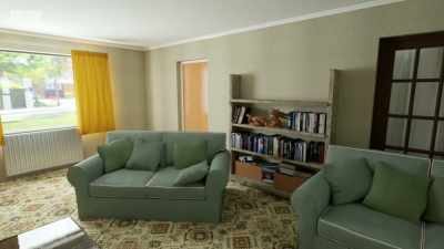 So, here we are. Yeah.
And this is your living room. - Your Home Made Perfect
