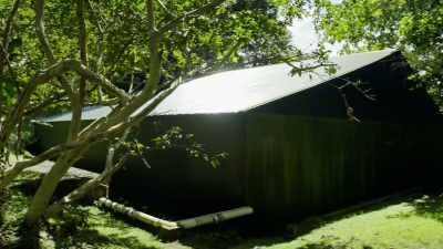 So here in Ecovilla,
we installed a methane digester. - Down to Earth with Zac Efron