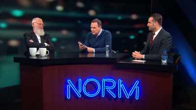 So here's the time in the show
when we do jokes. - Norm Macdonald Has a Show