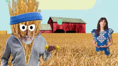 So, if heritage grains
are extra helpful
because they're so old - What Am I Eating? With Zooey Deschanel