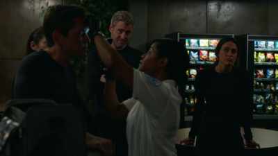 So he's fine? No hospitalization? - True Lies
