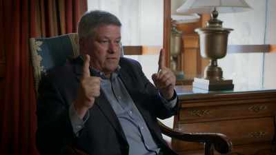 So, he's in over his head - Offside: The Harold Ballard Story