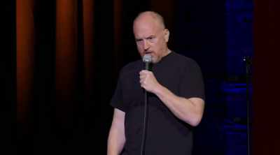So he's like,
"You can get a job, - Sincerely Louis C.K.