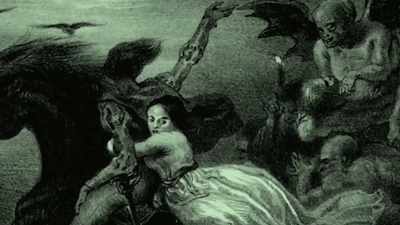 So he's relating folk horror
right back to the origins - Woodlands Dark and Days Bewitched: A History of Folk Horror