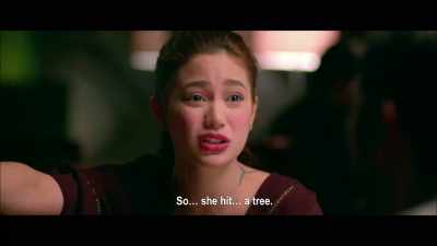 So... she hit a tree. - Always Be My Maybe