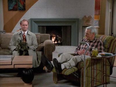 - So how are you?
- Fine. You? - Frasier
