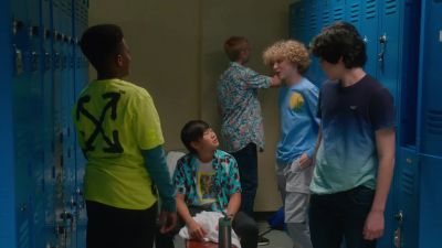 So, how many points
you think new kid had on LaRusso today? - Cobra Kai