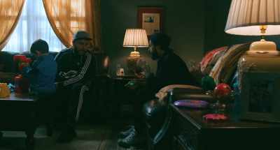So, her husband leaves,
she drops off her kid, - Ramy
