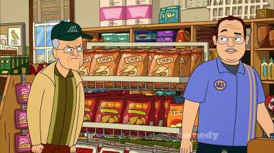 So I borrowed your car
and drove it around - Corner Gas Animated