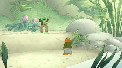 So, I can run after your list. [panting] - Frog and Toad