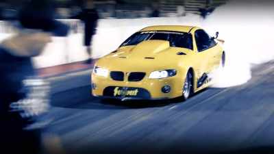 So, after I did my burnout, - Street Outlaws No Prep Kings Team Attack