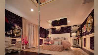 So I focused on rich textures,
sensual colors… - How To Build a Sex Room