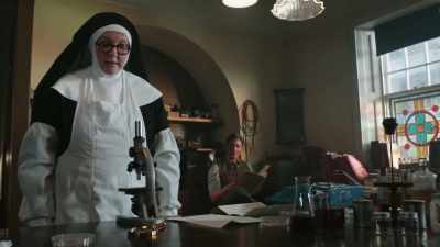 So, I found a barely detectable
quantity of propylene glycol - Sister Boniface Mysteries