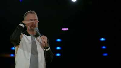 So I Google-- I put my hand right here, - Nate Bargatze: Hello World