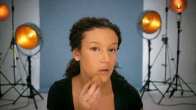 So, I got my mum's concealer - Glow Up: Britain's Next Make-Up Star