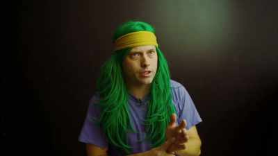 So I got my positive COVID
test back on Christmas Day. - The Flaming Lips Space Bubble Film