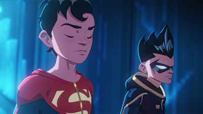 So, I guess super-intellect
is not one of his powers. - Batman and Superman: Battle of the Super Sons