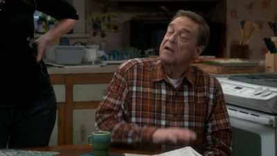 So if I have to joke around
a little to get through today, - The Conners