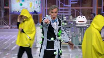 So, I implore you to get vaccinated
and tell others to do the same thing. - Bill Nye Saves the World