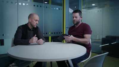 So I invite Phil back
to our production offices, - Derren Brown: Sacrifice