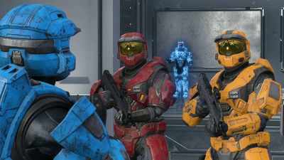 So I just recorded myself
saying - Red vs. Blue: Restoration
