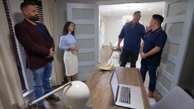 So I know we bickered
about what this room
should be, - Renovation Impossible