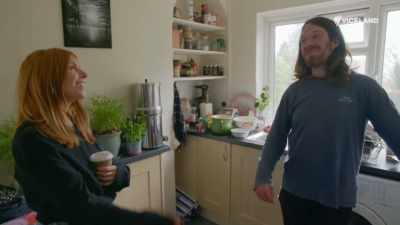 So when I...
(LAUGHS) - Stacey Dooley Sleeps Over