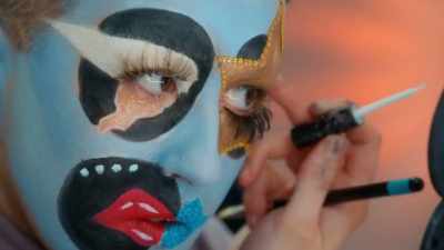 So, I was learning both worlds, - Glow Up: Britain's Next Make-Up Star