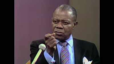 So when I look around,
a little guy was shooting - Louis Armstrong's Black & Blues