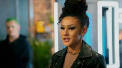So I made the bold decision to drop out, - Glow Up: Britain's Next Make-Up Star