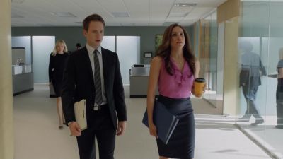 So, I meant
to ask you, - Suits
