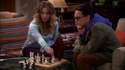 So if I move my horsey here... - The Big Bang Theory
