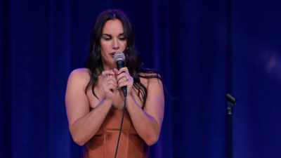 So, I ordered the burrata.
I open it up. It's like… [squelches] - Hannah Berner: We Ride at Dawn