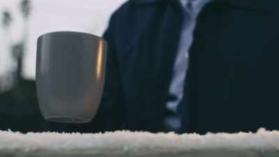  So I was outside
 drinking coffee. - Phrogging: Hider in My House