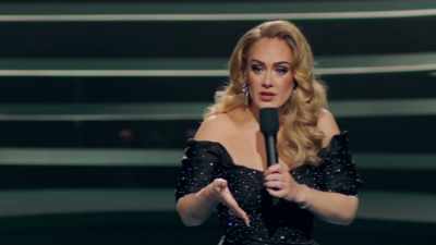 So I pulled over
in the carpool lane,
they call it, don't they? - An Audience with Adele