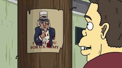 So, I ran away, joined the Army,
and was sent to war. - Momma Named Me Sheriff